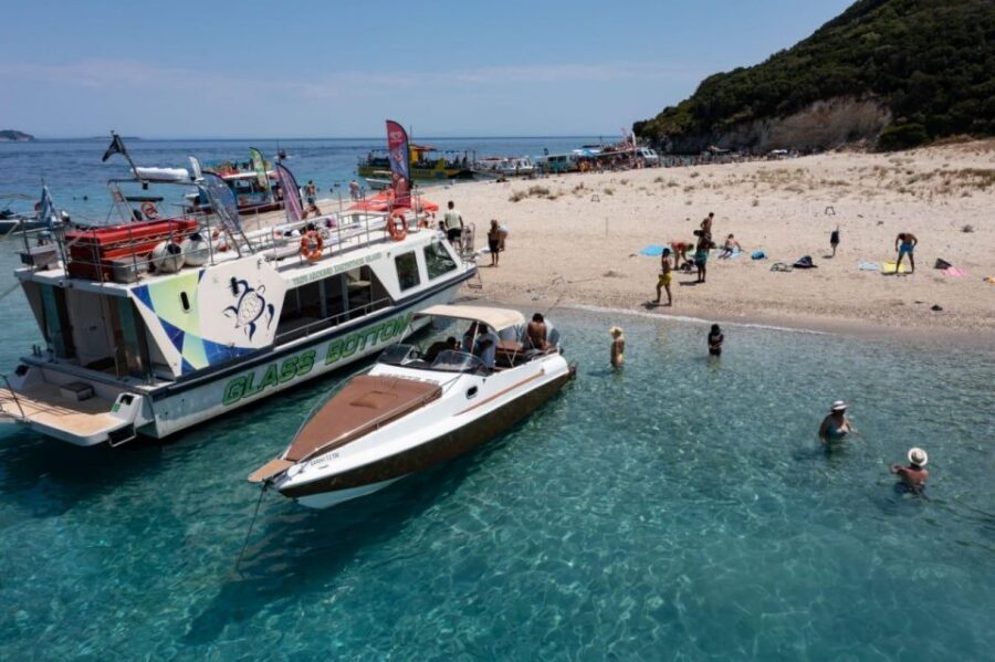 Zakynthos: Turtle Island & Keri Caves Glass-Bottom Boat Tour - Getting to Agios Sostis Harbor (and why the pickup choice matters)