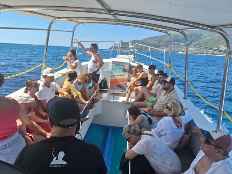 Zakynthos: Turtle Spotting, Marathonísi & Keri Caves Cruise - Crew, boat handling, and how to get the best views